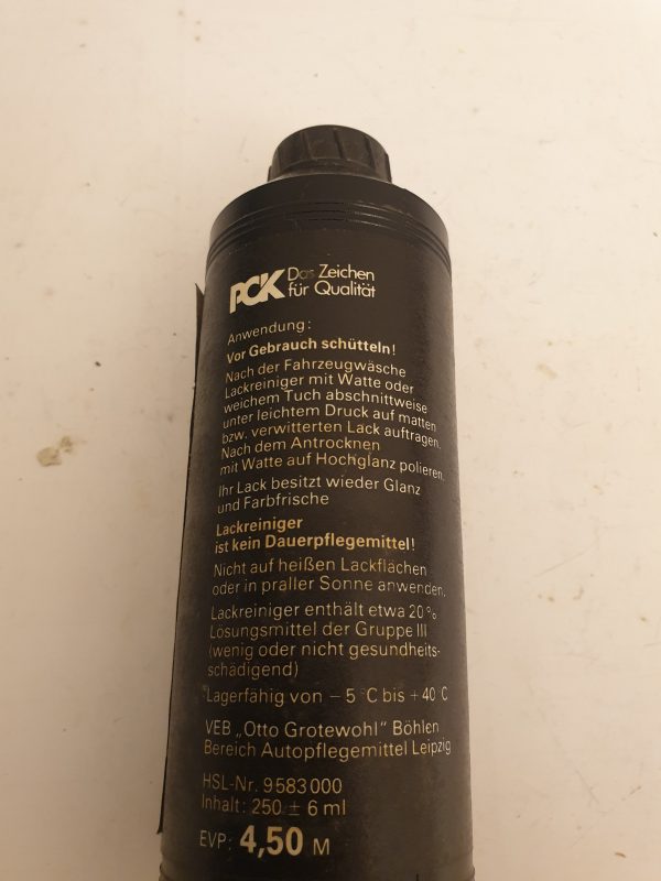 PCK / LACKREINIGER – Bild 3