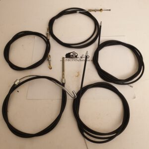 BOWDENZUGSATZ  5 tlg schwarz