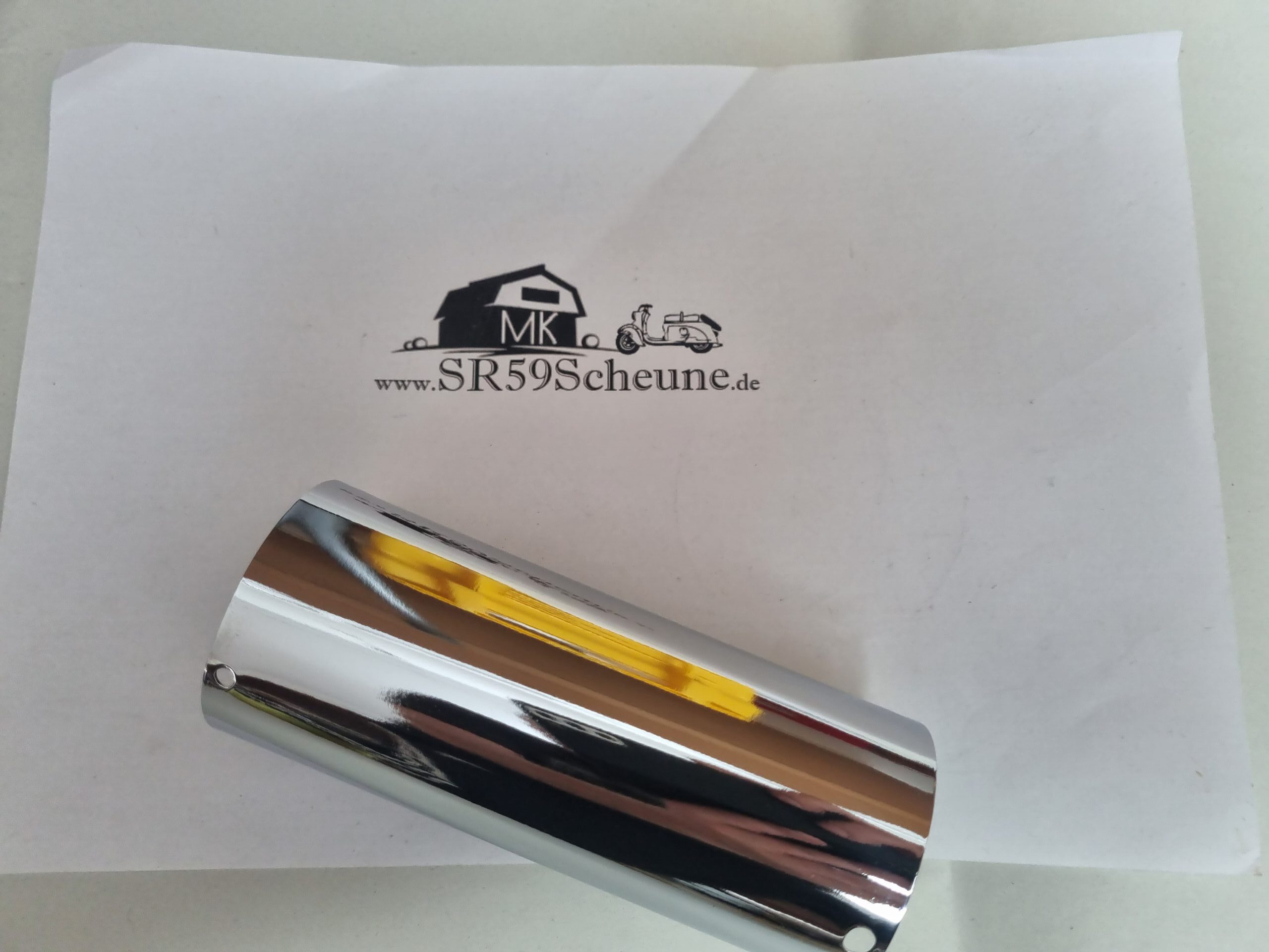 CHROMHÜLSE für FEDERBEIN