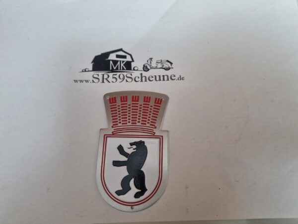 PLAKETTE BERLINER ROLLER, WAPPEN